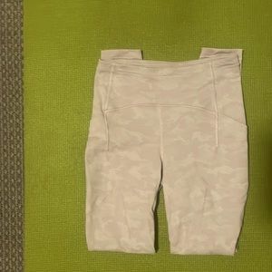 Lululemon swift speed 28inch high rise pink
